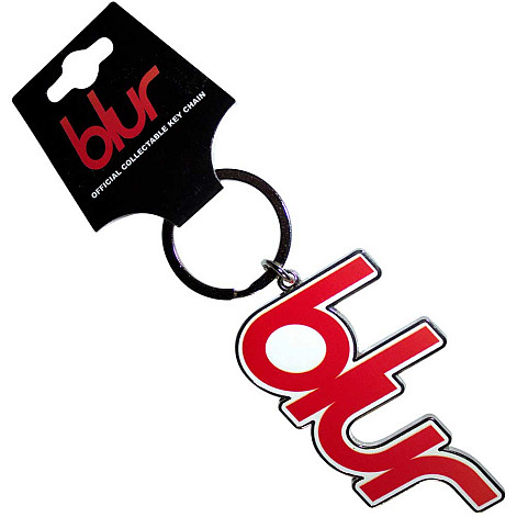 Blur kovová keychain 70 mm, Logo