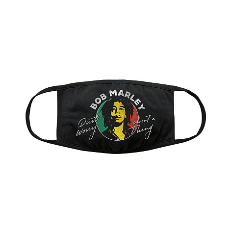 Bob Marley bavlněná face mask na ústa, Don't Worry