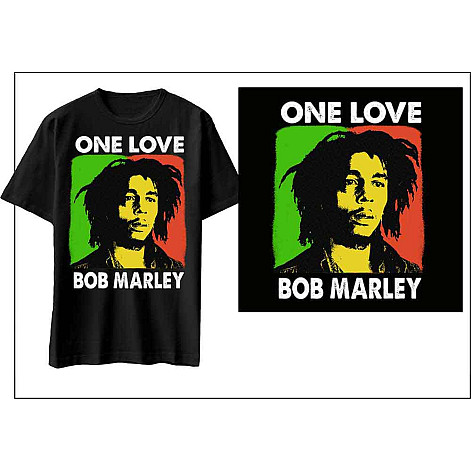 Bob Marley t-shirt, One Love Black, men´s