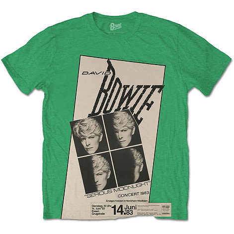 David Bowie t-shirt, Concert '83, men´s