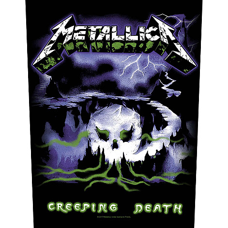 Metallica back patch 30x27x36 cm, Creeping Death