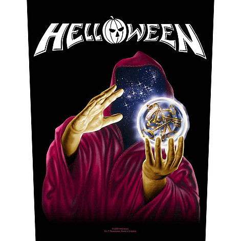 Helloween back patch CO+PES 30x27x36 cm, Keeper Of The Seven Keys