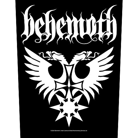 Behemoth back patch CO+PES 30x27x36 cm, Eagle