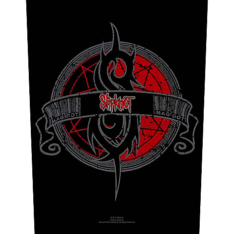 Slipknot back patch 30x27x36 cm, Crest