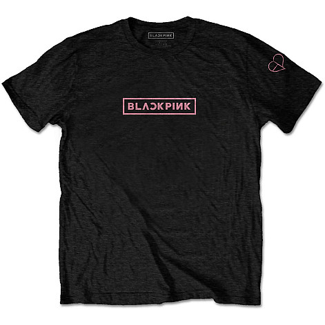 BlackPink t-shirt, The Album Track list BP Black, men´s