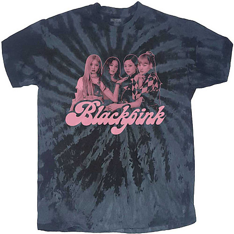 BlackPink t-shirt, Photo Dip-Dye Black, men´s