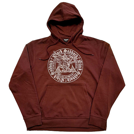 Black Sabbath mikina, Henry Pyramid Emblem Brown, men´s