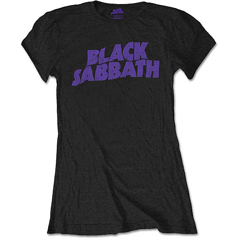 Black Sabbath t-shirt, Wavy Logo Vintage Girly, ladies