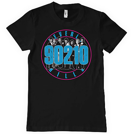 Beverly Hills 90210 t-shirt, Cast Black, men´s