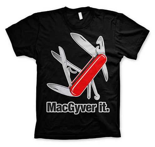 MacGyver t-shirt, It, men´s