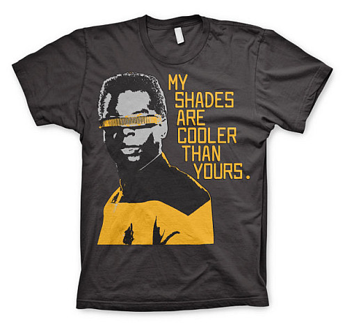 Star Trek t-shirt, My Shades Are Cooler Than Yours, men´s