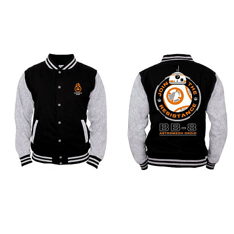 Star Wars jacket, BB8 Astromech Droid, men´s