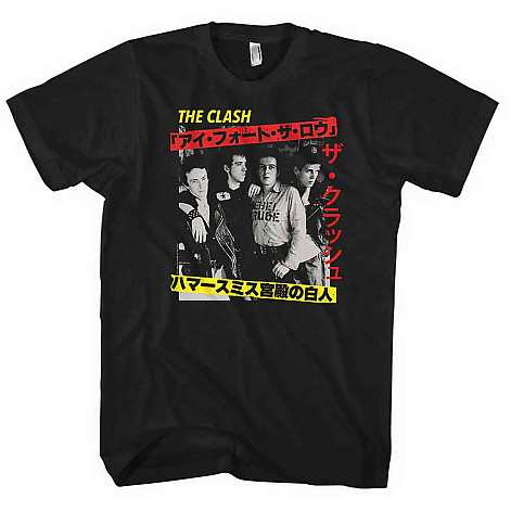 The Clash t-shirt, Kanji Black, men´s