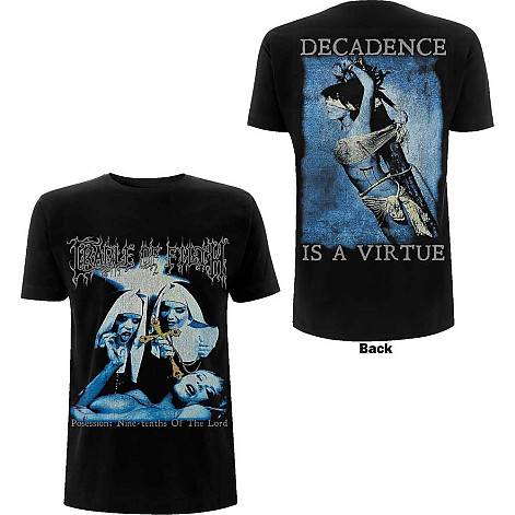 Cradle Of Filth t-shirt, Decadence BP Black, men´s