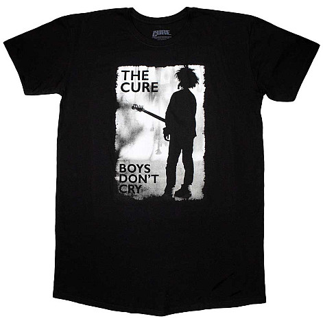 The Cure t-shirtvé šaty, Boys Don't Cry Black & White Black, ladies