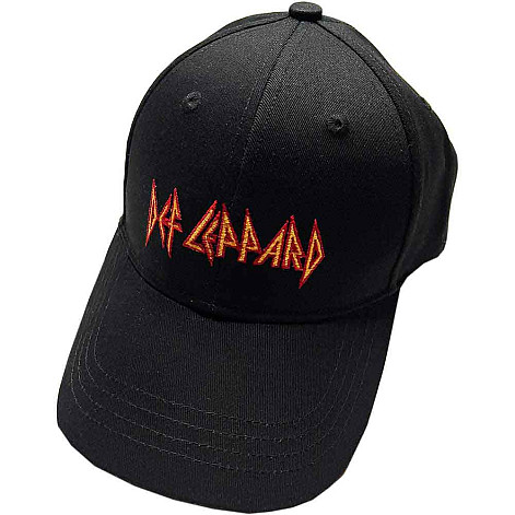 Def Leppard snapback, Text Logo Black, unisex