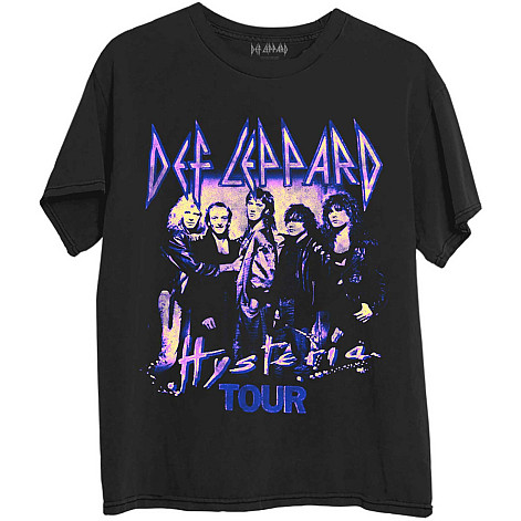 Def Leppard t-shirt, Hysteria Tour Black, men´s