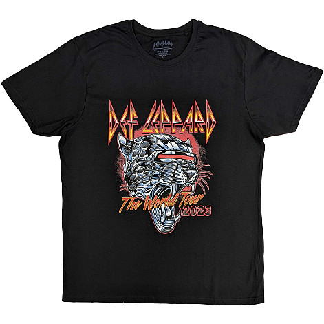 Def Leppard t-shirt, Tour 2023 Black, men´s