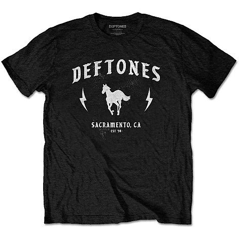 Deftones t-shirt, Electric Pony Black, men´s