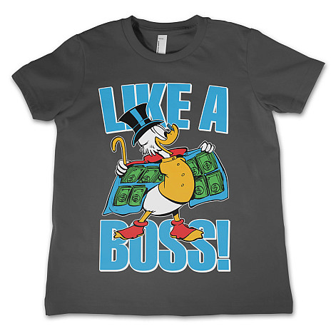 Disney t-shirt, Scrooge McDuck Like A Boss, kids