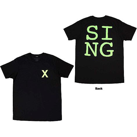 Ed Sheeran t-shirt, Multiply Pocket - Sing Black, men´s