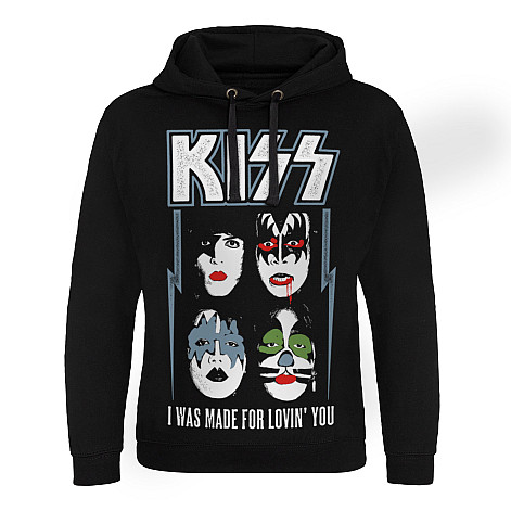 KISS mikina, I Was Made For Lovin' You Black, men´s