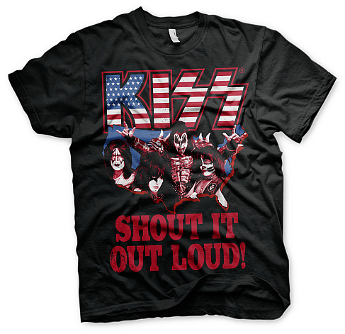 KISS t-shirt, Shout It Out Loud, men´s