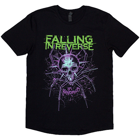 Falling In Reverse t-shirt, Spider Black, men´s