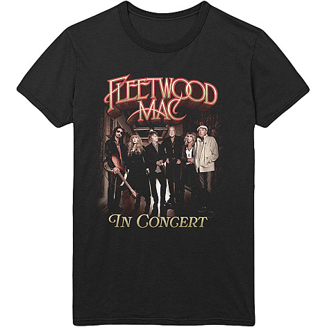 Fleetwood Mac t-shirt, In Concert Black - Limited Edition, men´s