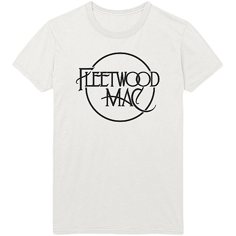 Fleetwood Mac t-shirt, Classic Logo White, men´s