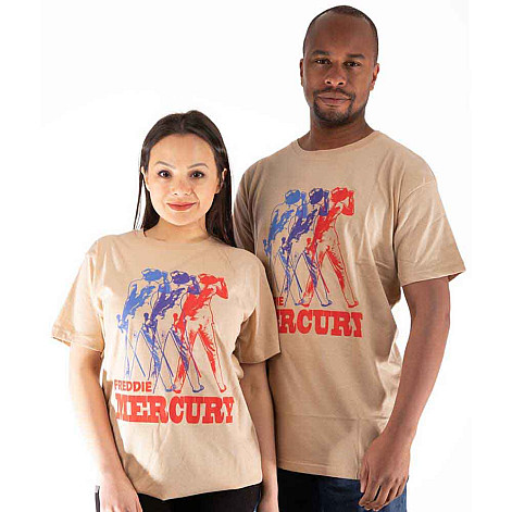 Queen t-shirt, Multicolour Photo Eco Sand, men´s