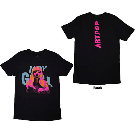 Lady Gaga t-shirt, Artpop Cover BP Black, men´s