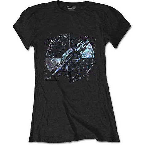 Pink Floyd t-shirt, Machine Greeting Blue Girly, ladies