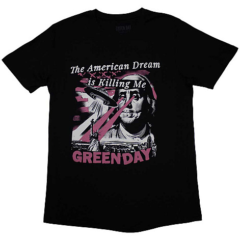 Green Day t-shirt, American Dream Black, men´s