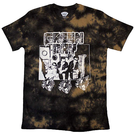 Green Day t-shirt, Rev Radio Wash Collection Black, men´s