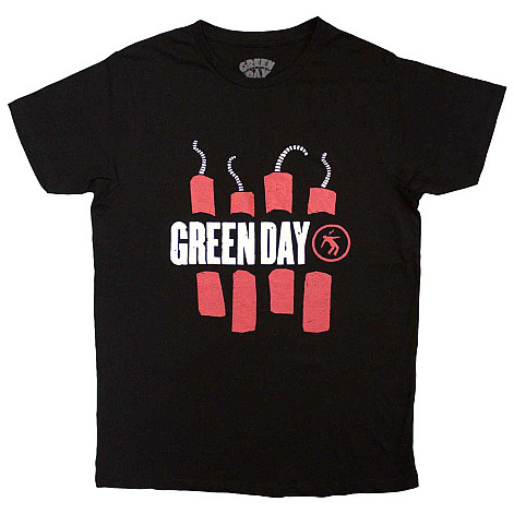 Green Day t-shirt, Dynamite Black, men´s