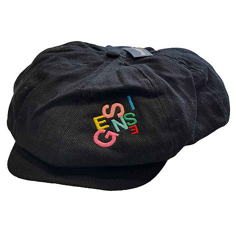 Genesis snapback, Scatter Newsboy Cap Black, unisex