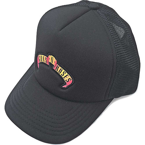 Guns N Roses snapback, Scroll Logo with Mesh back