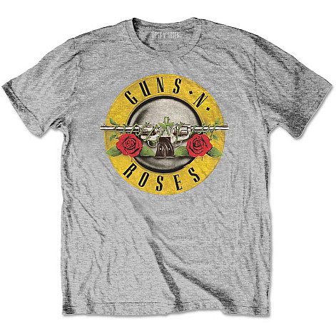 Guns N Roses t-shirt, Classic Logo Heather Grey, kids