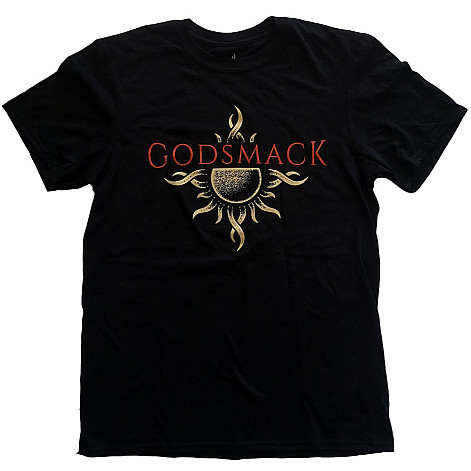 Godsmack t-shirt, Sun Logo Black, men´s