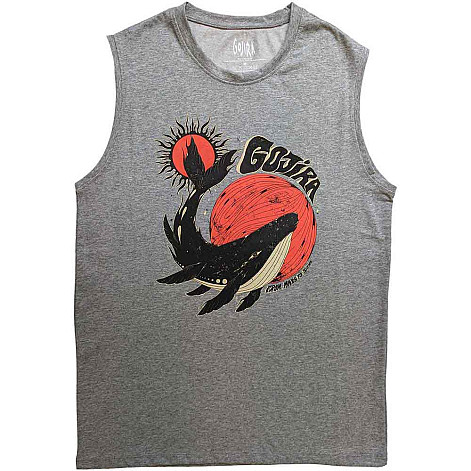 Gojira tank top, Whale Grey, men´s