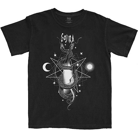 Gojira t-shirt, Celestial Snakes Black, men´s