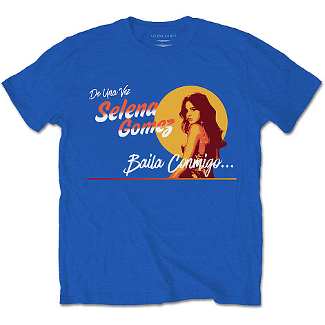 Selena Gomez t-shirt, Mural Blue, men´s