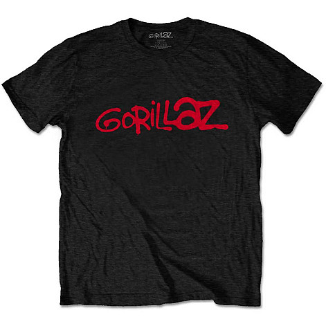 Gorillaz t-shirt, Logo Black, men´s