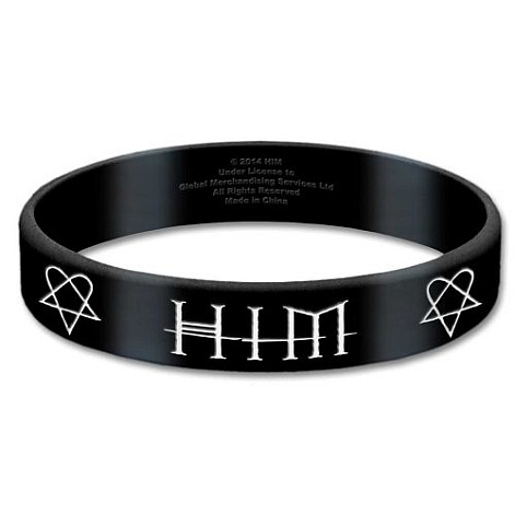 HIM silikonový bracelet, Logo