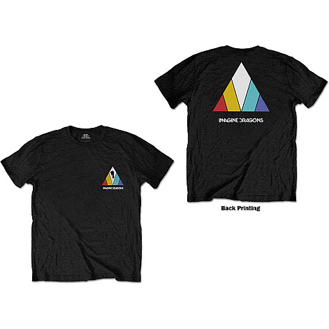 Imagine Dragons t-shirt, Evolve Logo BP Black, men´s