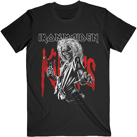 Iron Maiden t-shirt, Killers Eddie Large Graphic Distress Black, men´s