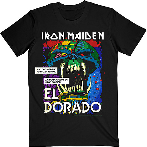 Iron Maiden t-shirt, El Dorado Black, men´s