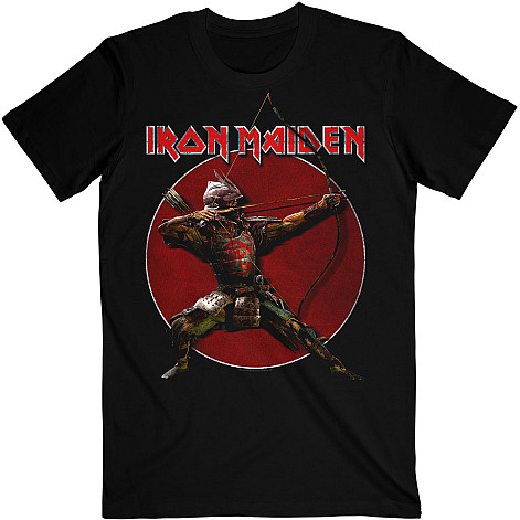 Iron Maiden t-shirt, Senjutsu Eddie Archer Red Circle Black, men´s