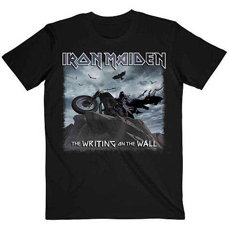 Iron Maiden t-shirt, The Writing on the Wall Single Cover Black, men´s